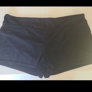 Black board swim shorts